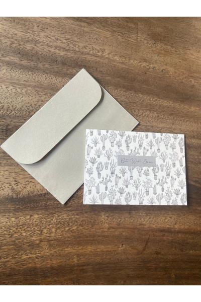 Greeting Card - Get Well Soon Minimal Plants